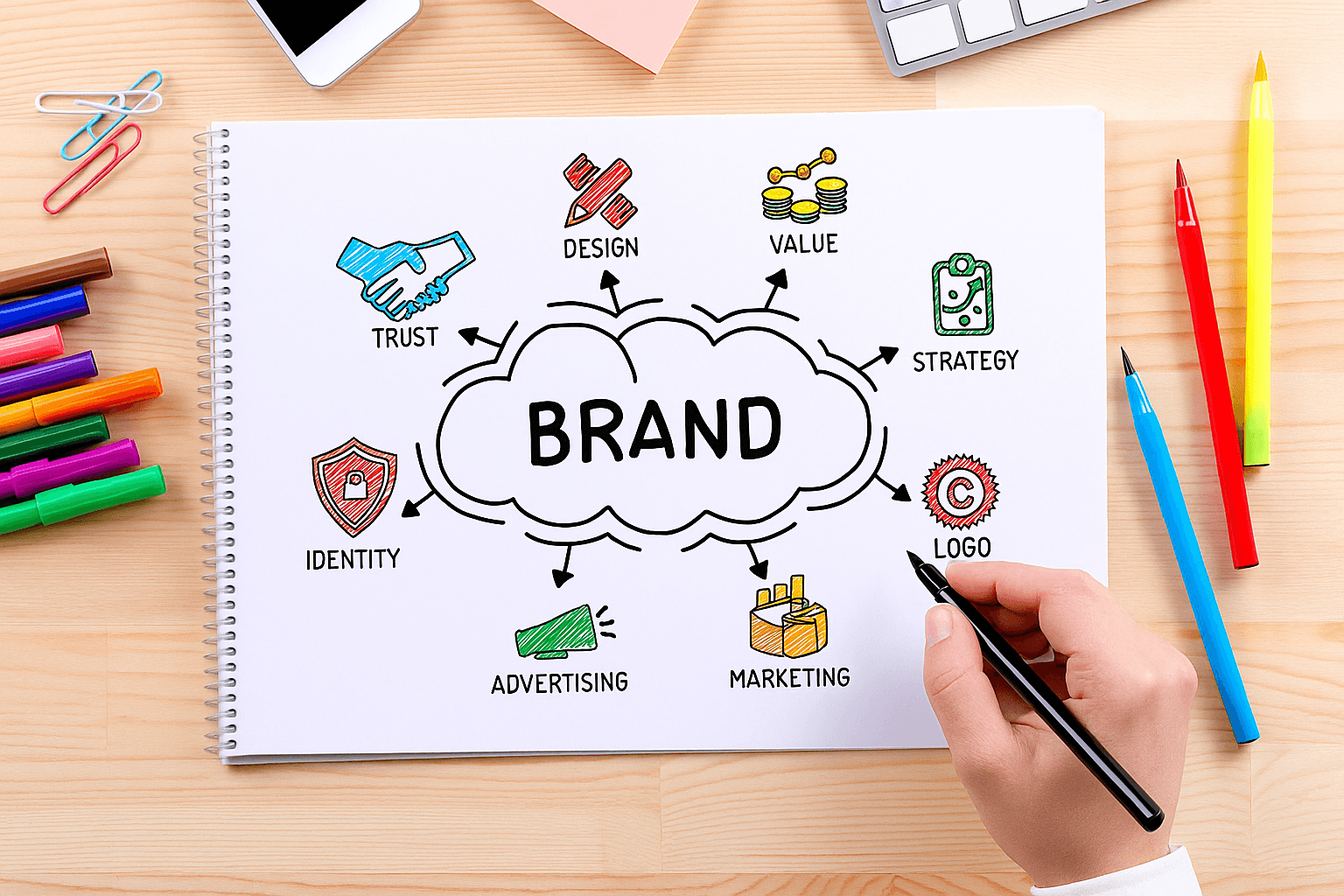 Brand Identity vs Visual Identity: What’s the Real Difference?